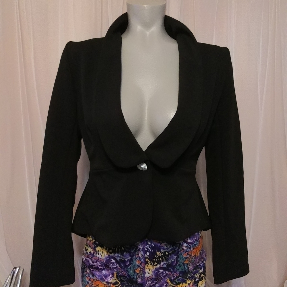 Miss Lily Black Blazer NWT